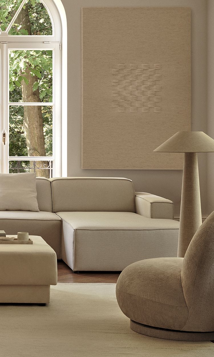 Canapé Jodie et fauteuil Chuck