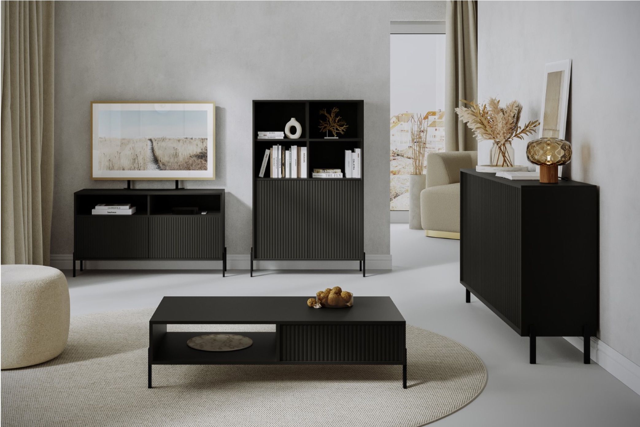 stips-bookcase-rtv-and-bookshelf-in-living-room